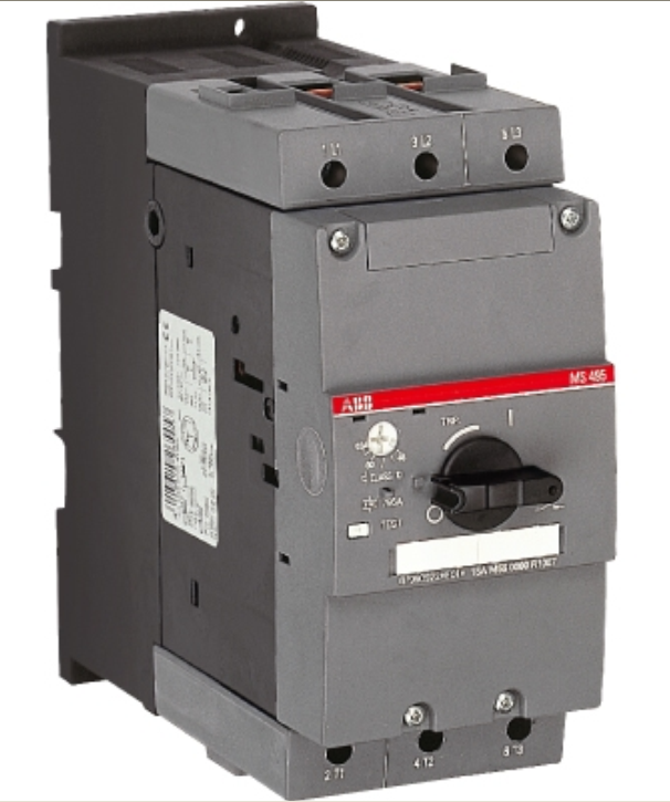 Автомат пуска двигателя АВВ  3П  70-90А  50кА  с регулируемой тепловой защитой  MS495-90