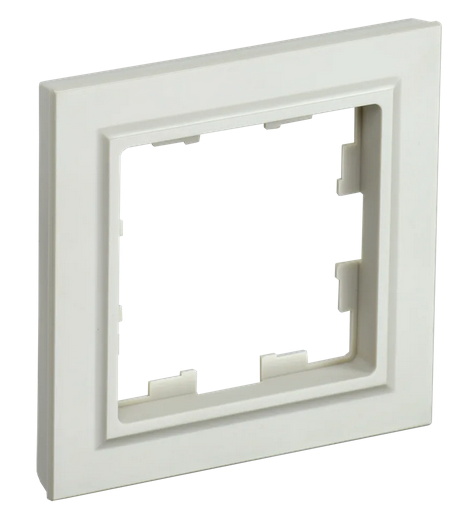 BRITE Рамка 1-мест. РУ-1-БрКр беж. IEK