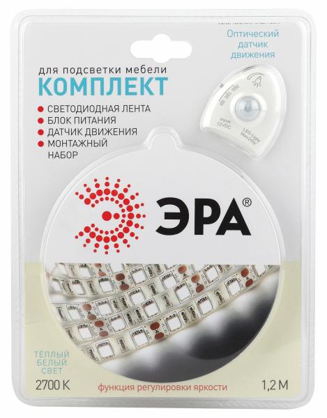 ЭРА Лента  IP65  12V   4,8Вт/м  2700К 2835move-4,8-30-12-2700-1,2m