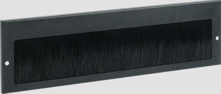 Щеточный кабельный ввод 390х115 мм, черный ITK