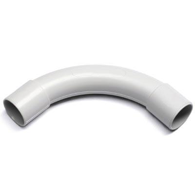 Поворот DKC 50420 на 90 град. труба-труба  IP40, д.20мм