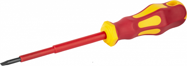 Отвертка шлицевая диэлектрическая SL 3x75мм, 1000В Navigator 71 948