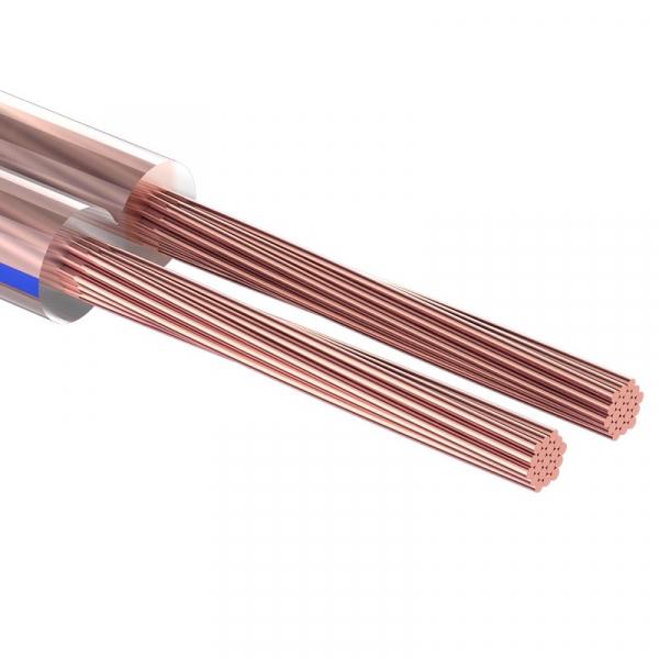 Кaбель акустический 2х6,00 мм², прозрачный BLUELINE, (бухта 100м)  PROconnect 01-6210-6