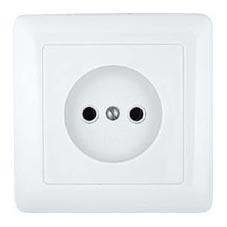 Schneider Electric  Хит  Белый  Розетка (250В, 10А) IP20 скрытая установка (РС10-132-б) ( Аналог-  RS10-135-B ) RS10-132-B