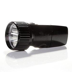 Фонарь светодиодный ЭРА SDA30M 5LED, аккумулятор 1,6Ah, прямая зарядка 220V, черный пластик
