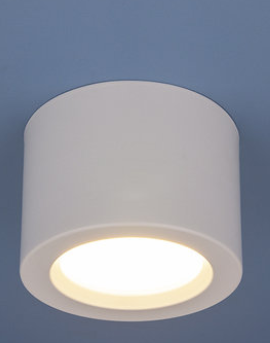 Светильник Elektrostandard DLR026 6W 4200K светодиодный стационарный белый матовый