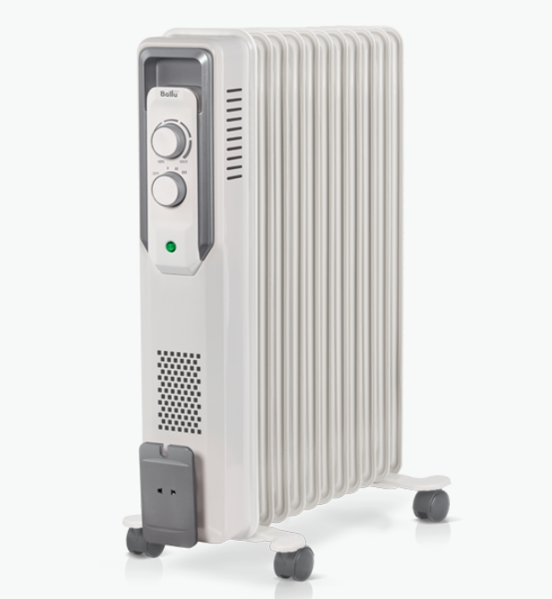 Радиатор масляный 11 секций Ballu CUBE BOH/CB-11W 2200 Вт