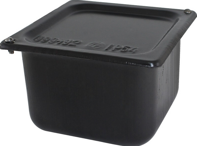 Коробка металлическая протяжная У-994 IP31 грунт., без уплотнителя TDM